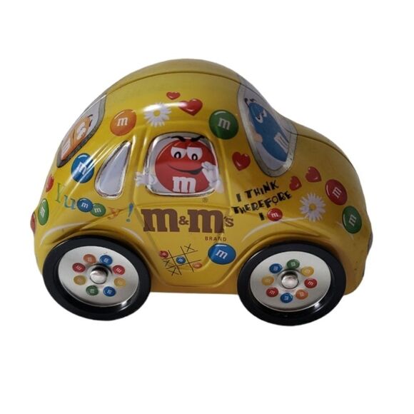 M&M's Tin Car  - Picture 1 of 9